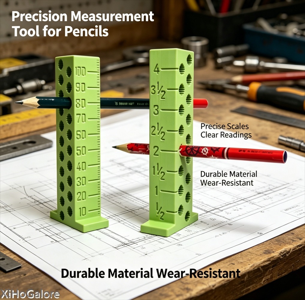 Tools For Woodworking Workshop - Professional Woodworking Height Marking Ruler 3D