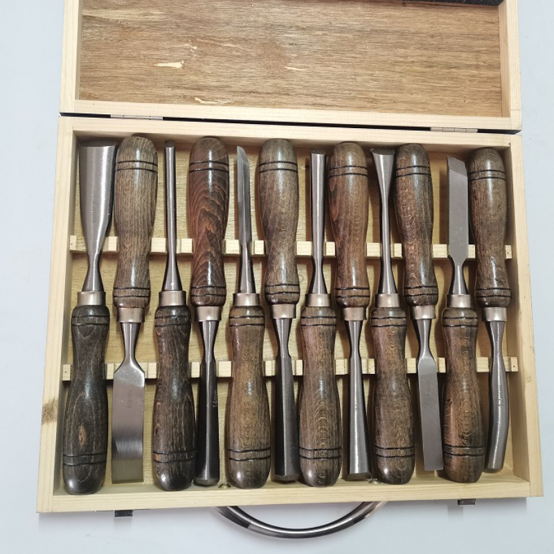 Chisel Set Wood - Hand-held Wooden Turning Tool 12pcs/set HSS