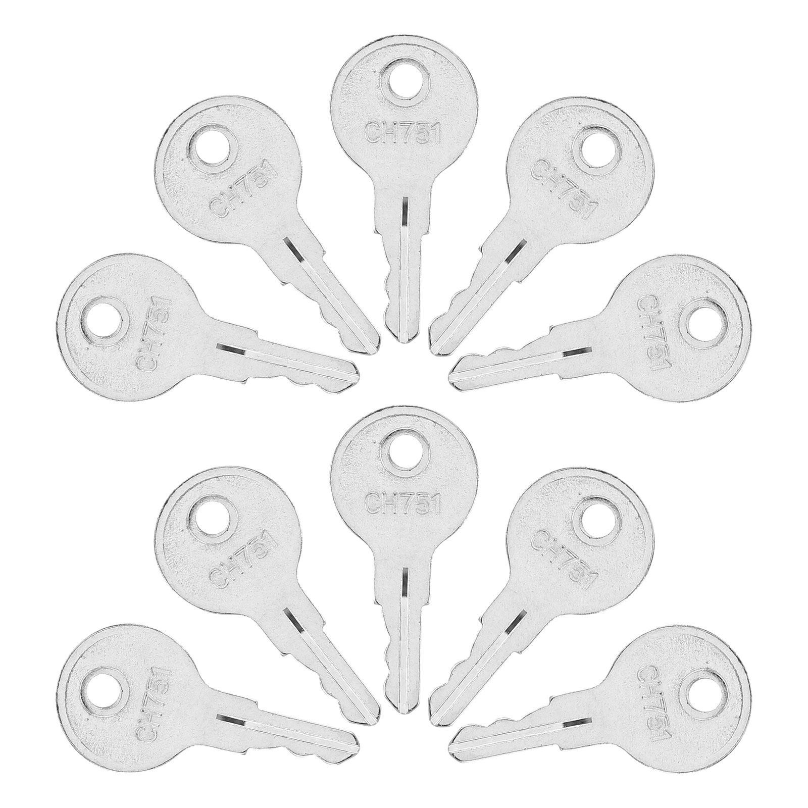 Tool Chest Cabinet - 10Pcs Universal Rv Keys Heavy Duty