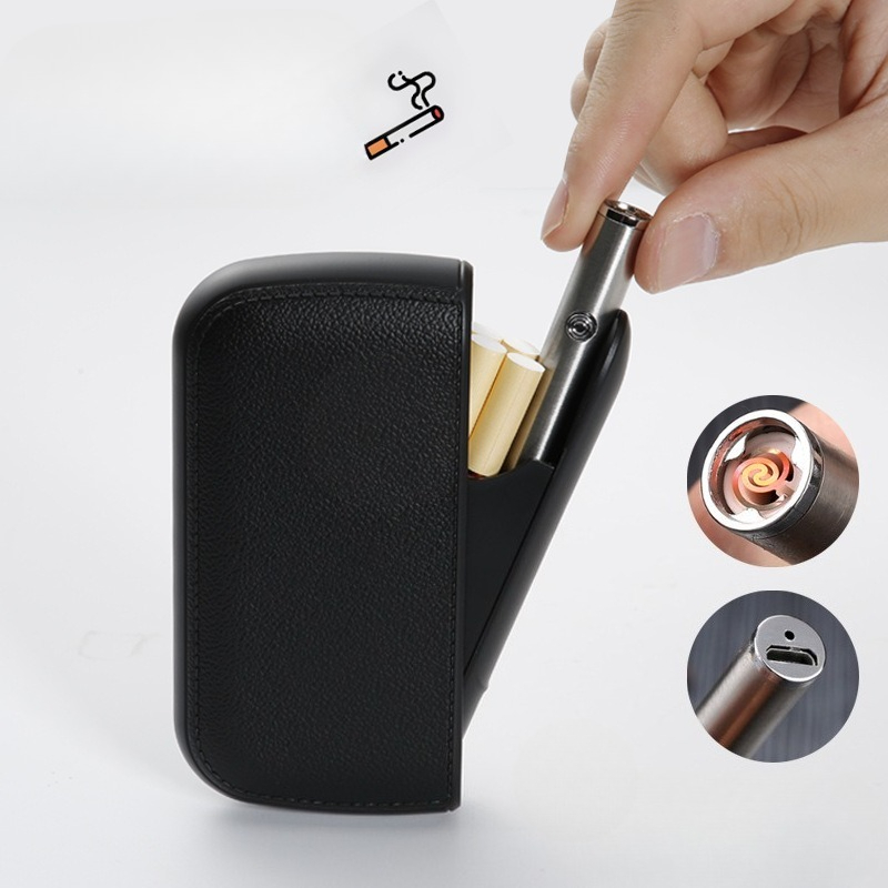 Tools Vape - New Imitation Leather Cigarette Case with
