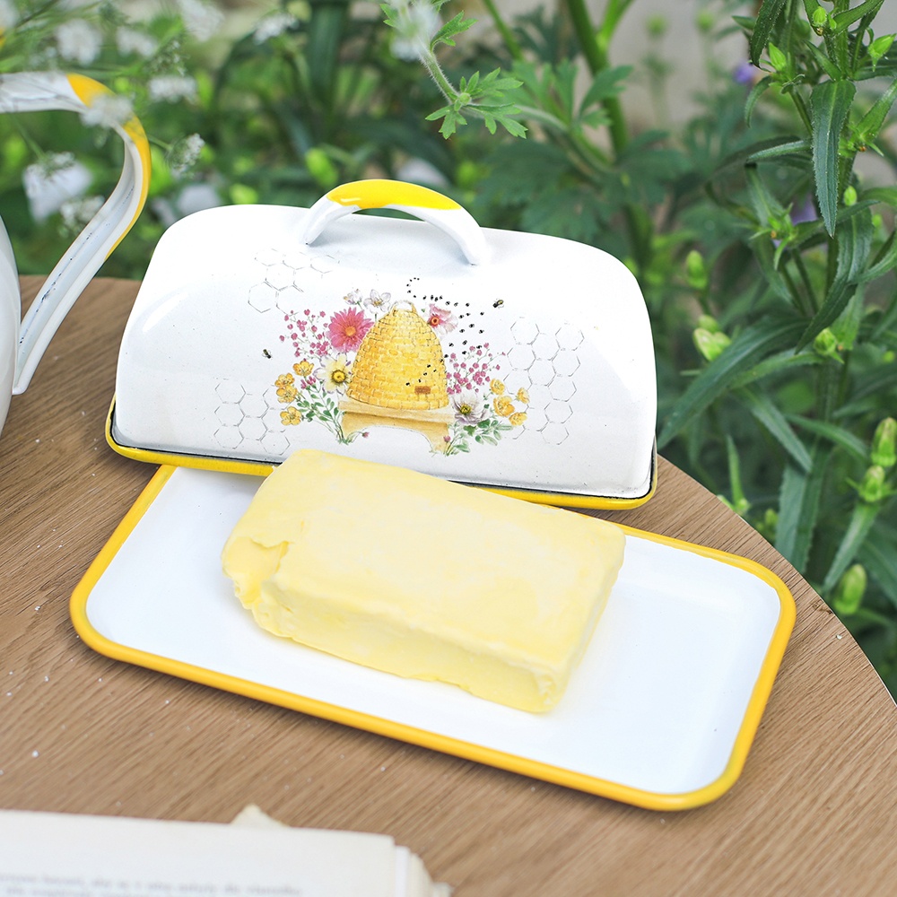 Tool Chest Cabinet - Menschy Enamel Butter Dish Cheese Preservation