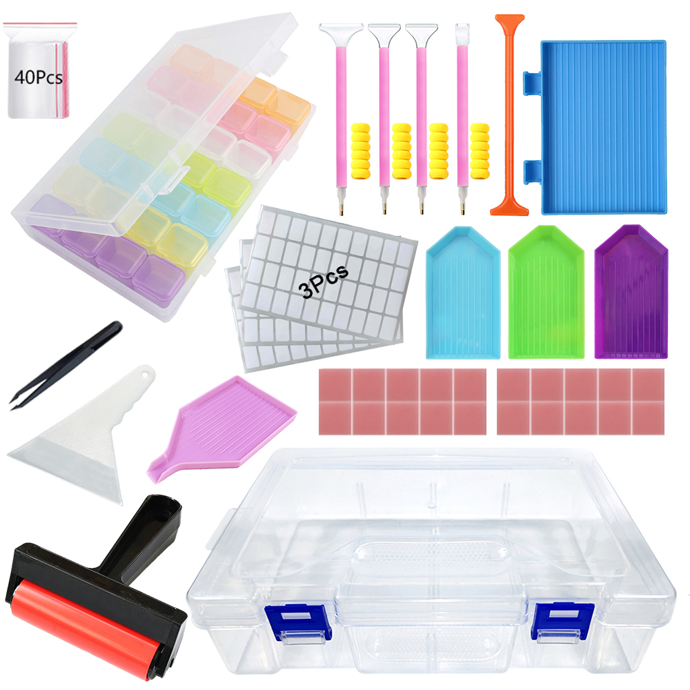 Diamond Painting Tools Kit wit – Tool Chest Cabinet recenzja i cena