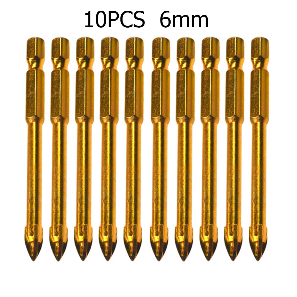 10pcs 6/8mm Drill Bit Titanium – Tools For Woodworking Workshop recenzja i cena