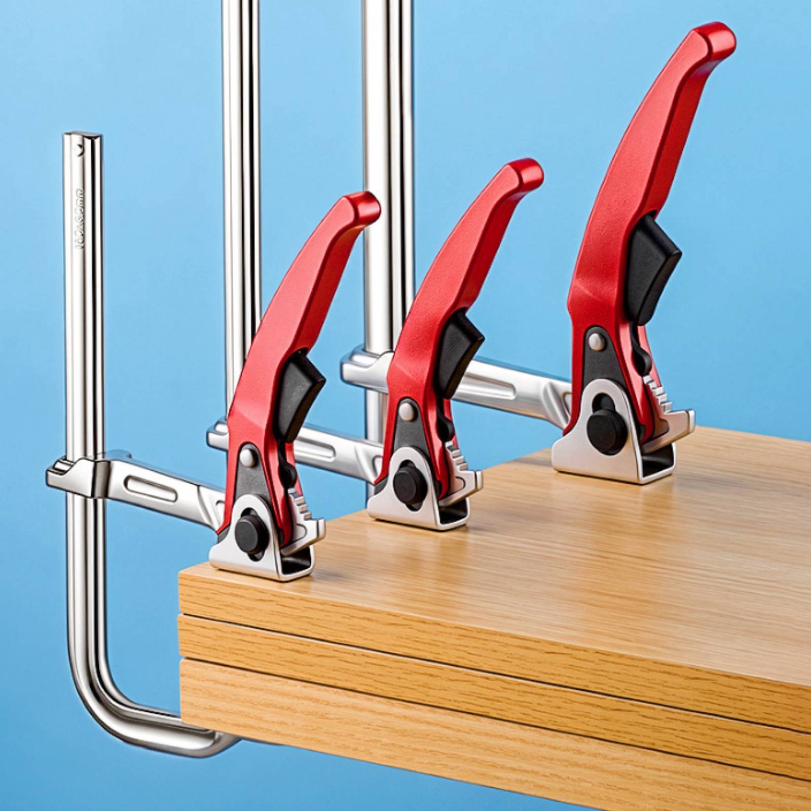 2 Pieces Ratchet F Clamp Indus – Workshop Hand Tools recenzja i cena
