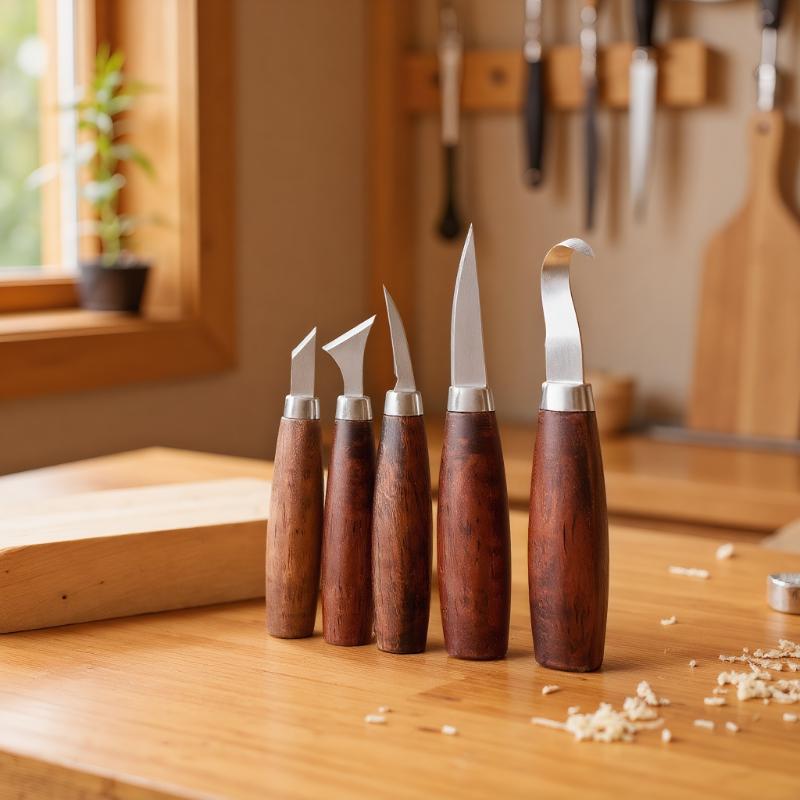 （Summer6）5 Pcs Tools For Wood  – Chisel Set Wood recenzja i cena