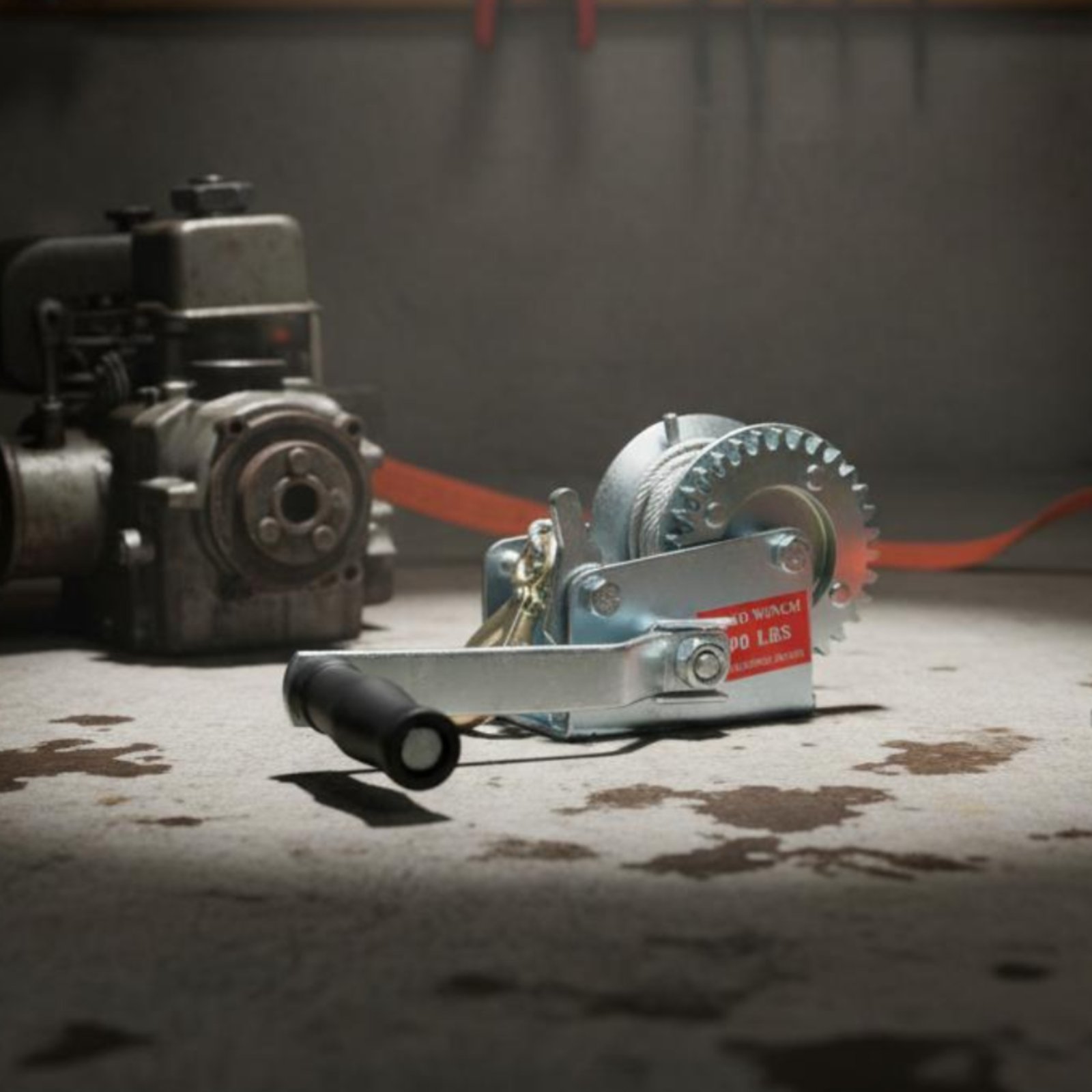 Hand Crank Winch Portable Wire – Workshop Hand Tools recenzja i cena