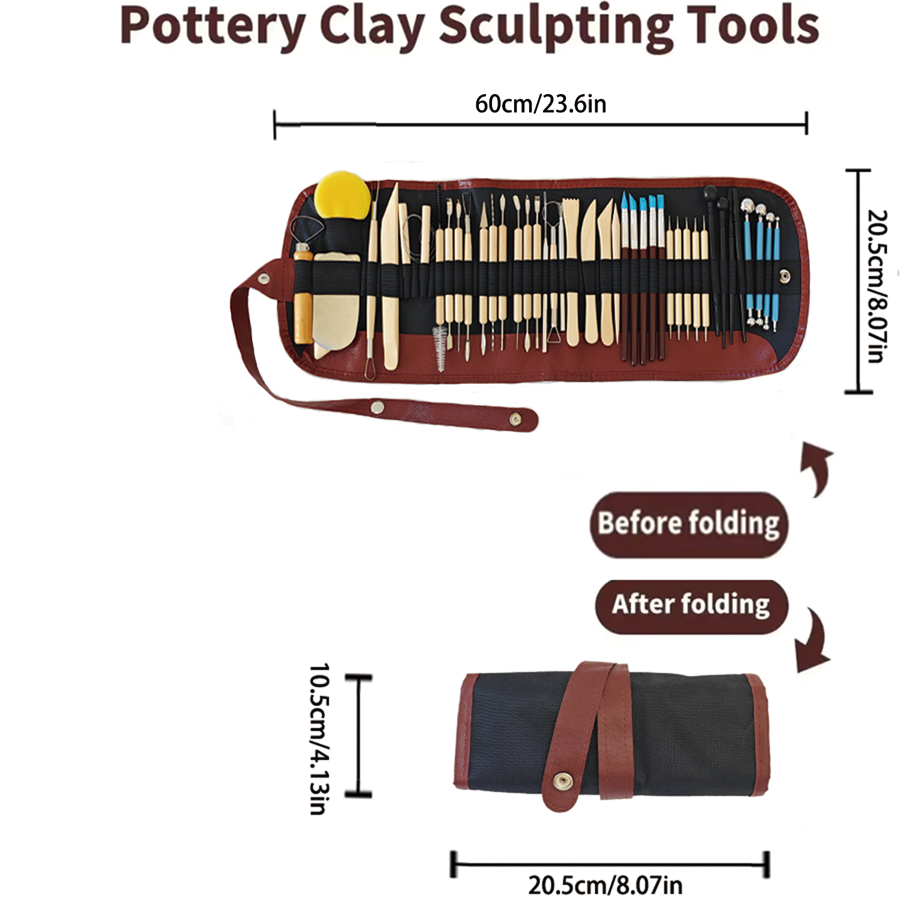 Pottery Clay Sculpting Tools K – Chisel Set Wood recenzja i cena