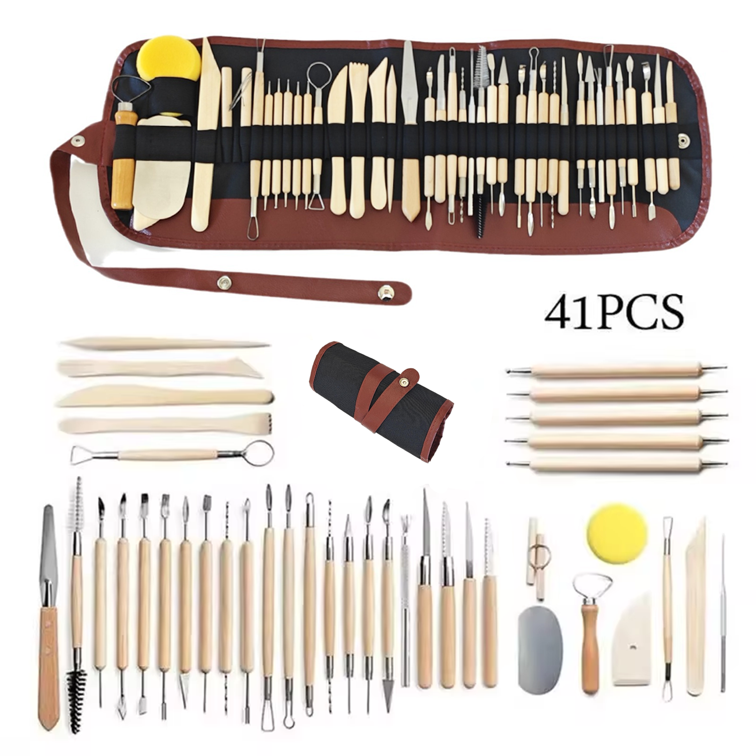 Pottery Clay Sculpting Tools K – Chisel Set Wood recenzja i cena