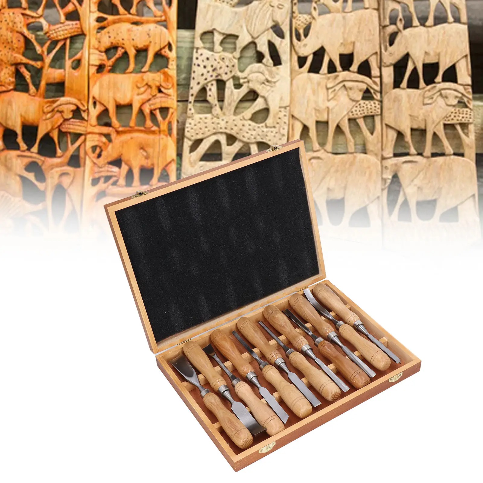 12Pcs/Set Wood Carving Tools,C – Chisel Set Wood recenzja i cena