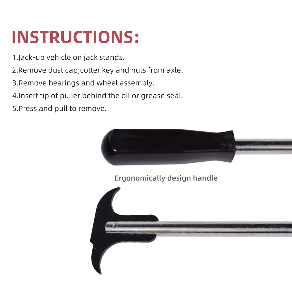 Oil Seal Puller Screwdriver Wr – Special Tools Mechanical Workshop recenzja i cena