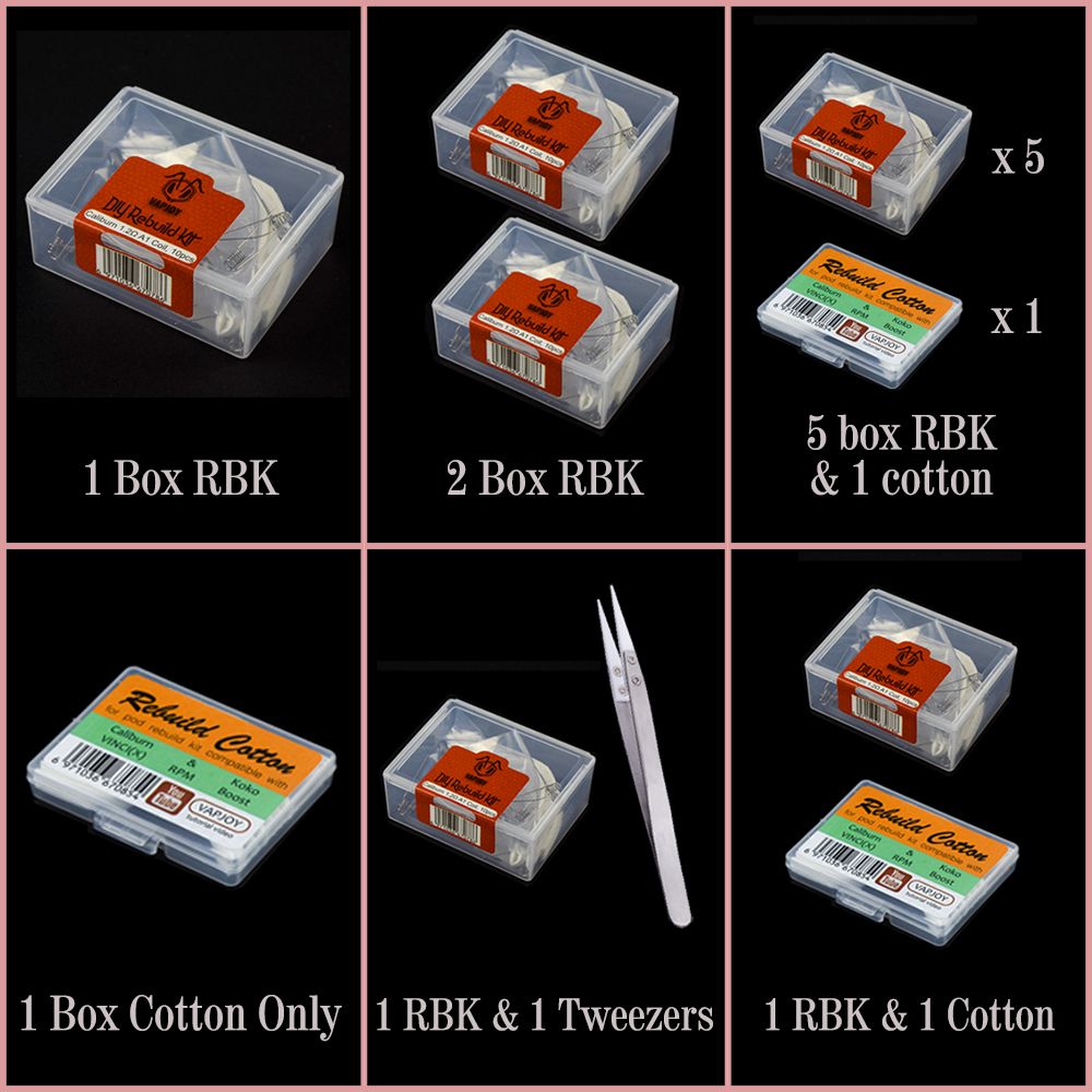 Original VAPJOY DIY Rebuild Ki – Tools Vape recenzja i cena