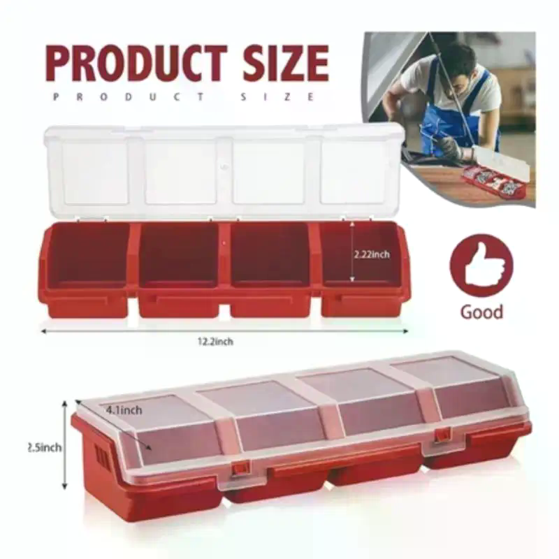 Screw Organizer Box Plastic 4  – Tool Chest Cabinet recenzja i cena