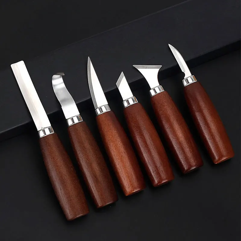 6pcs Tools Set for Wood Carvin – Chisel Set Wood recenzja i cena