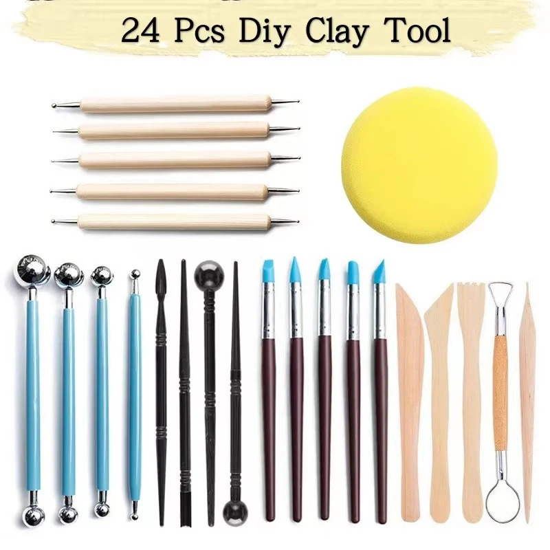 8-61PCS Pottery Tool Set - Cer – Chisel Set Wood recenzja i cena