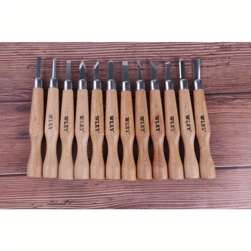 Set Of 12 Professional Wooden  – Chisel Set Wood recenzja i cena