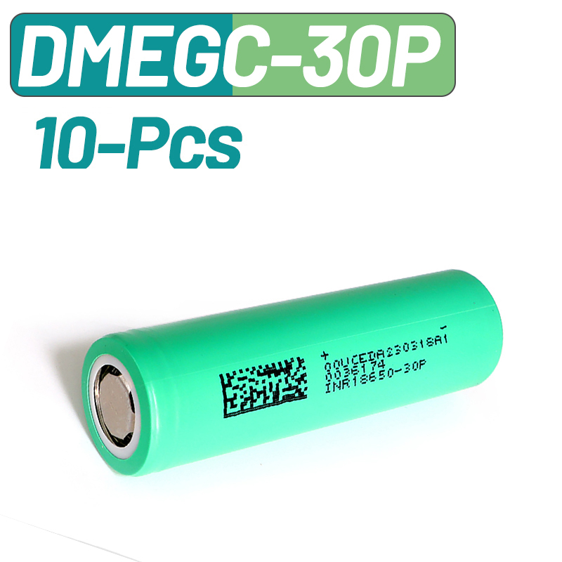 10PCS DMEGC 30P INR18650 3000m – Tools Vape recenzja i cena