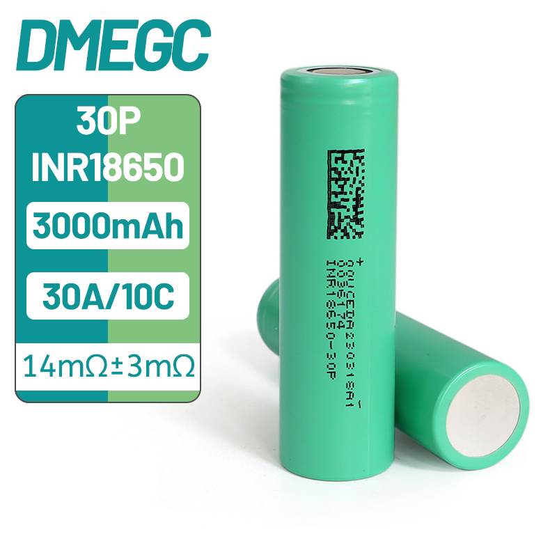 10PCS DMEGC 30P INR18650 3000m – Tools Vape recenzja i cena
