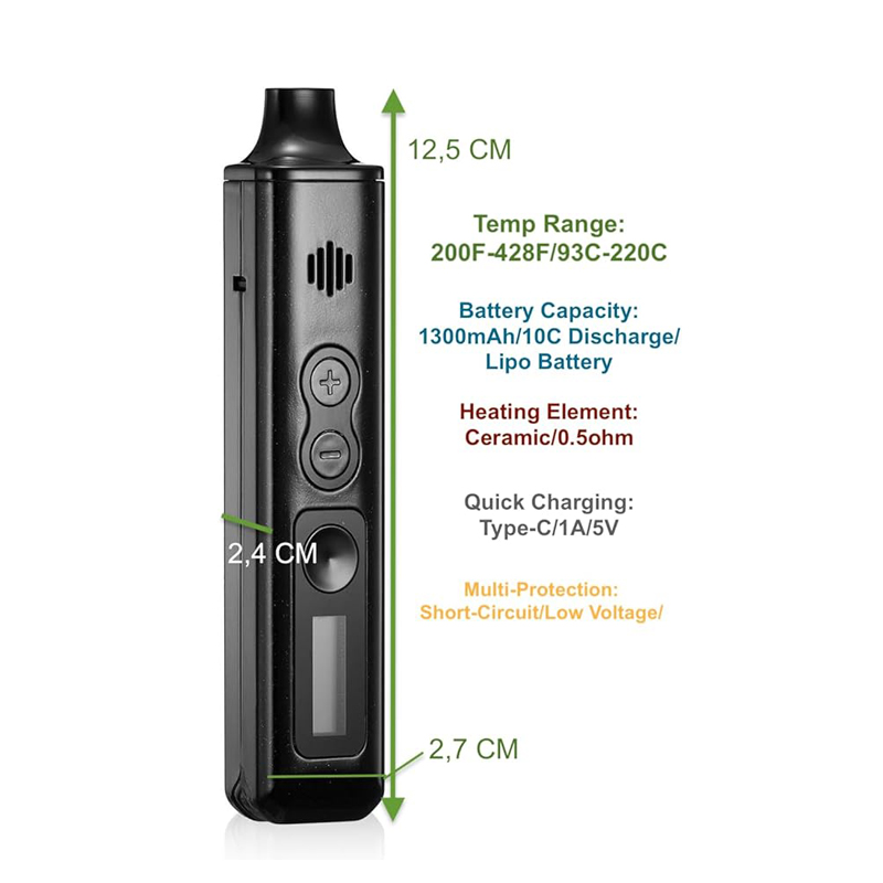 Anix Taurus Dry Herb Vaporizer – Tools Vape recenzja i cena