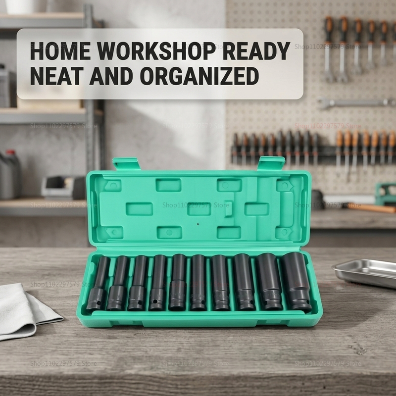 10pcs Socket Wrench Set 8-24mm – Workshop Hand Tools recenzja i cena