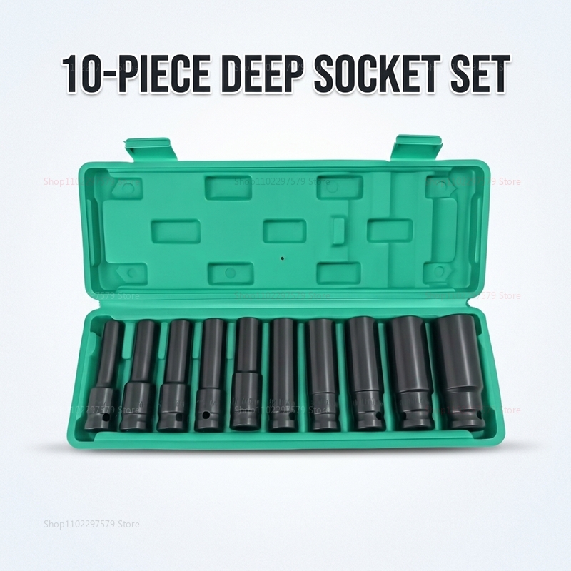 10pcs Socket Wrench Set 8-24mm – Workshop Hand Tools recenzja i cena