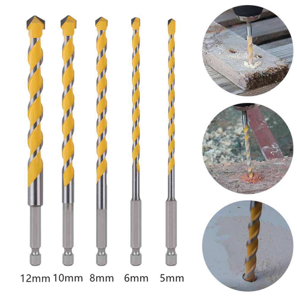 1pc  Hex Shank Drill Bit 5/6/8 – Tools For Woodworking Workshop recenzja i cena