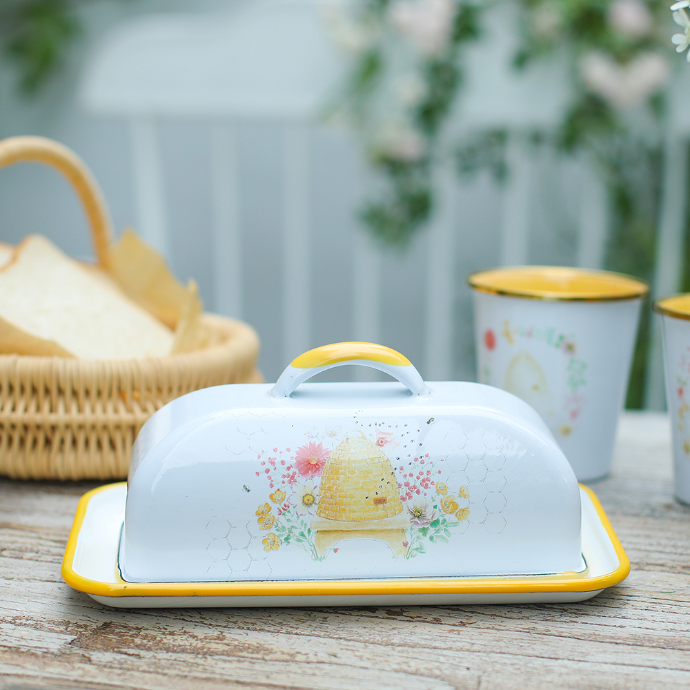 Menschy Enamel Butter Dish Che – Tool Chest Cabinet recenzja i cena