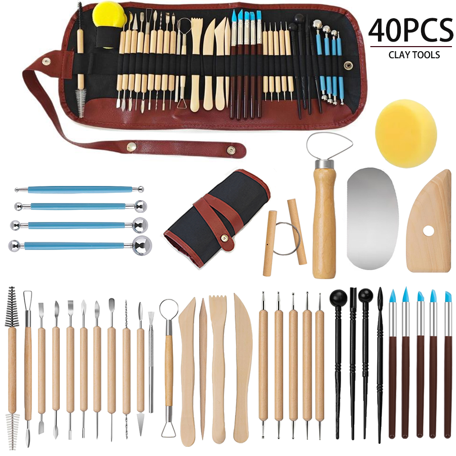 25/40Pcs Pottery & Clay Sculpt – Chisel Set Wood recenzja i cena
