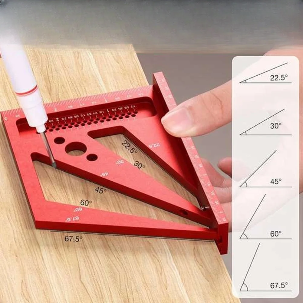 Red 3D Multi Angle Measuring R – Tools For Woodworking Workshop recenzja i cena