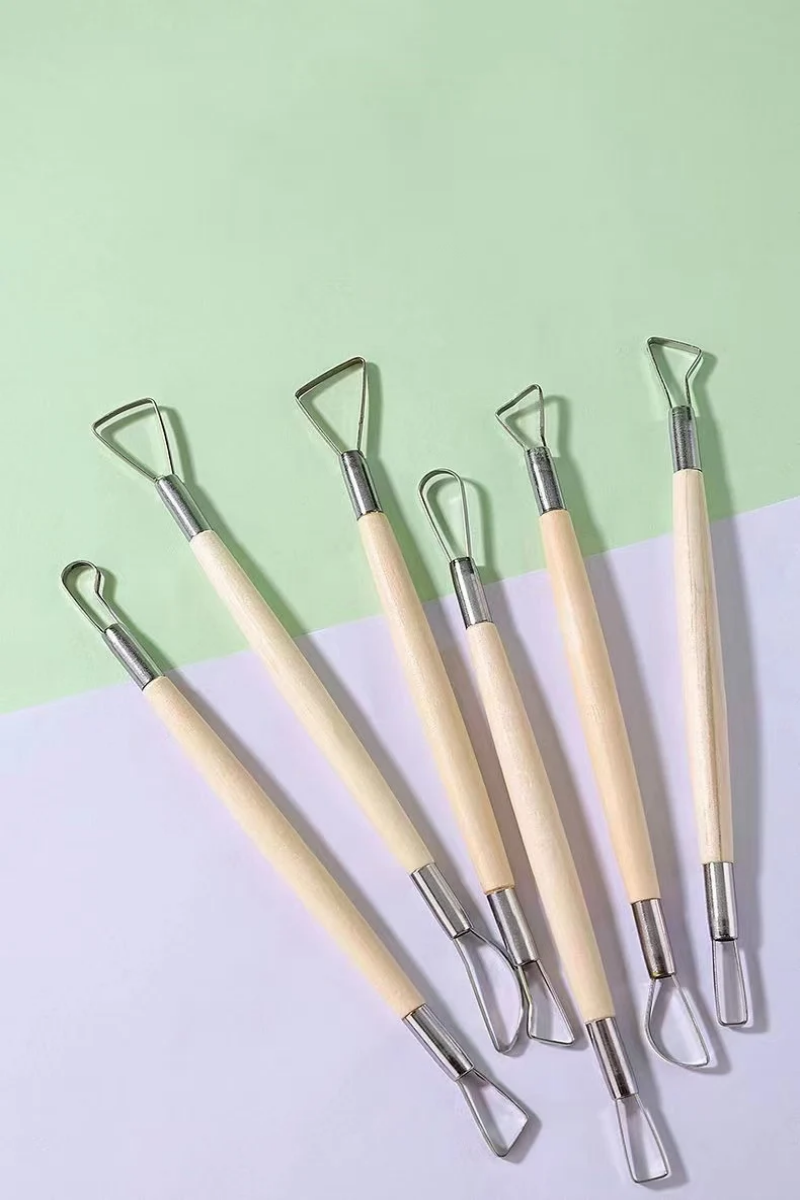 6PCS wooden handle wax pottery – Chisel Set Wood recenzja i cena